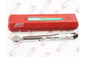 3/8" DR MICROMETER ADJUSTABLE TORQUE WRENCH 10-80FT/LB MICRO METER 